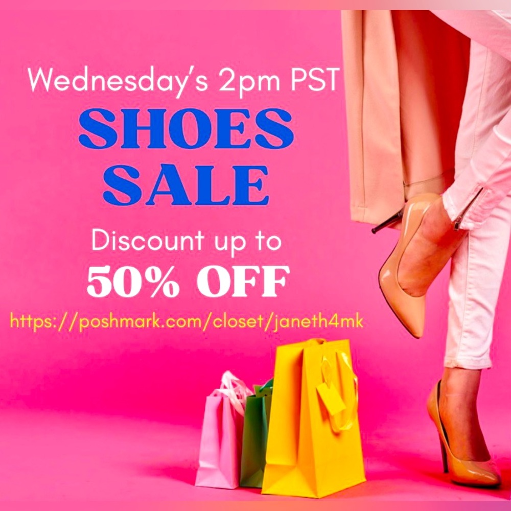 Shoe Sale Wednesday’s 👢👠👡🥿🩴